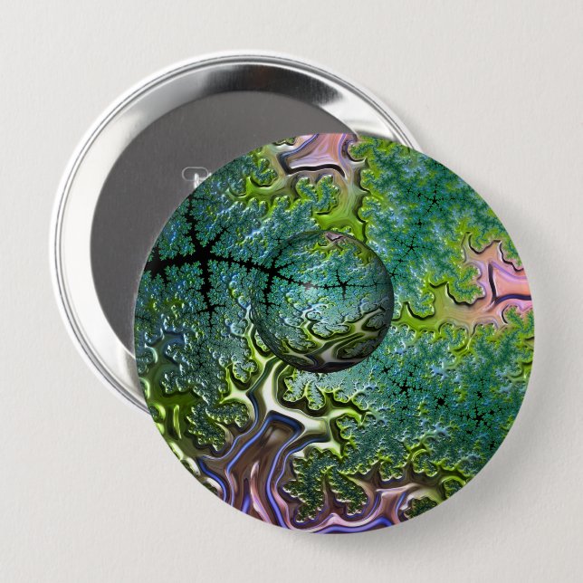 Rond 10 Cm Enjoying the Journey Round Badge (Devant & derrière)