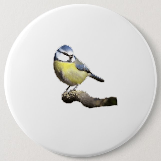 ROND 15,2 CM BADGE BOUTON STYLE ART ET DESIGN (Devant)