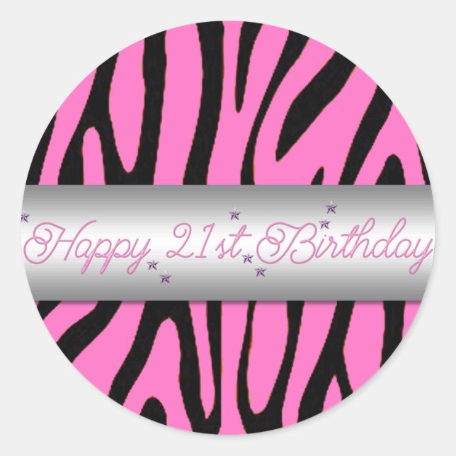 Rond 21e Sticker (Devant)