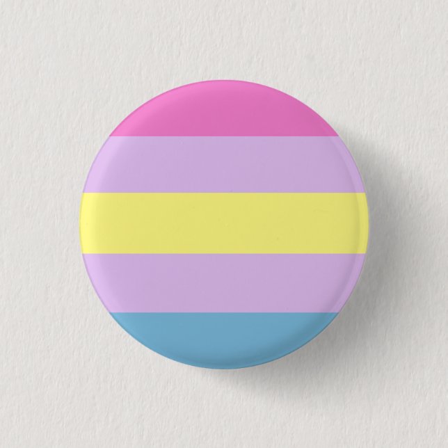 Rond 2,50 Cm Aporagender Pride Indicateur Badge (Devant)