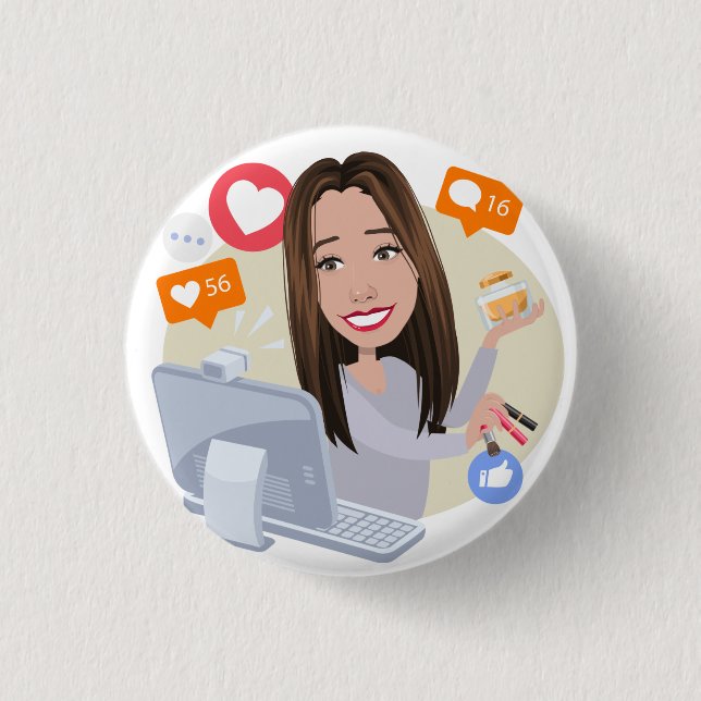 Rond 2,50 Cm Badge (Devant)