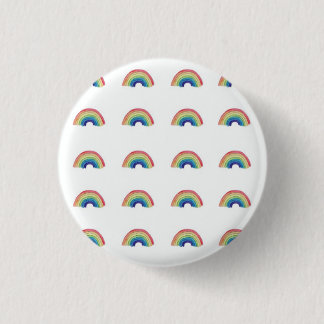 Rond 2,50 Cm Badge arc-en-ciel