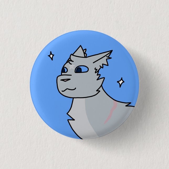 Rond 2,50 Cm Badge Bluestar (Devant)