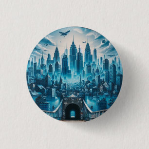 Rond 2,50 Cm Badge d'art Graffiti