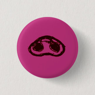 Rond 2,50 Cm Badge de groin - Épinglette de groin de petit coch