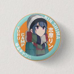 Rond 2,50 Cm Badge du camp de Yuru - Raid Back Camping