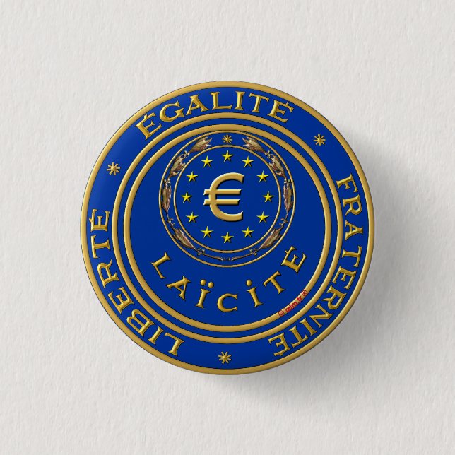 Rond 2,50 Cm Badge rond, LAÏCITÉ (Devant)