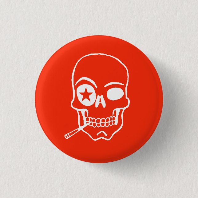 Rond 2,50 Cm Badge STARRY SMOKE (Devant)
