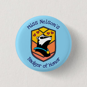 Rond 2,50 Cm Badge "Tesson d'honneur" Bouton