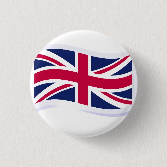 Rond 2,50 Cm Badge Union Jack (Devant)