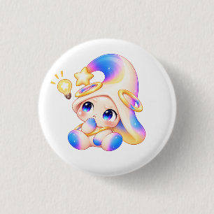 Rond 2,50 Cm Badge Zessi Idée & Réflexion - Collection Humeur