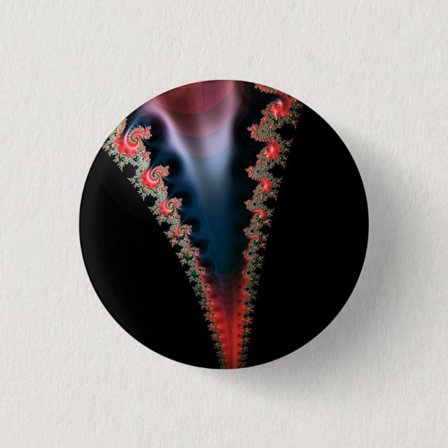 Rond 2,50 Cm Badge Zip Mandelbrot (Devant)