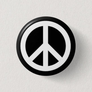 Rond 2,50 Cm Bouton de badge de paix du CND pin vietnam war