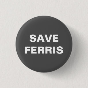 Rond 2,50 Cm Enregistrer le badge Ferris
