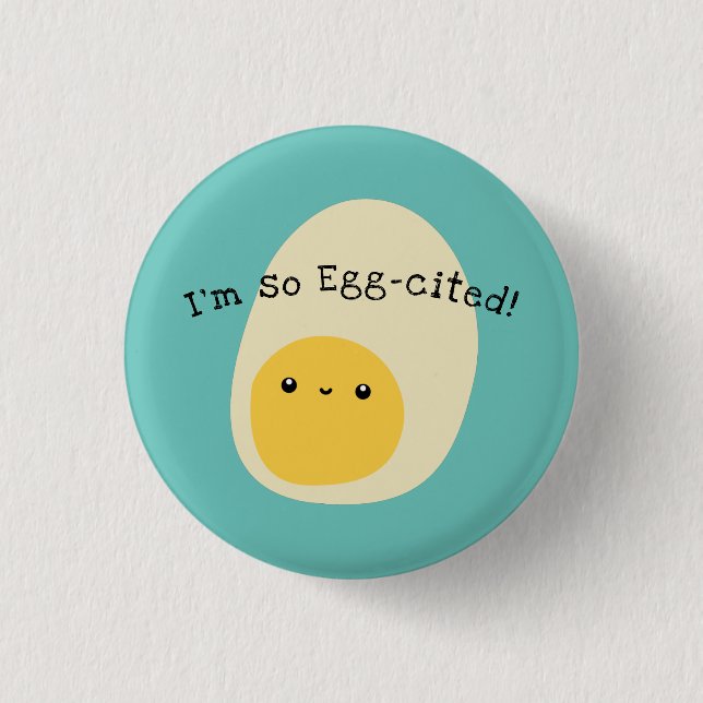 Rond 2,50 Cm Je suis tellement cité | badge bleu vert (Devant)