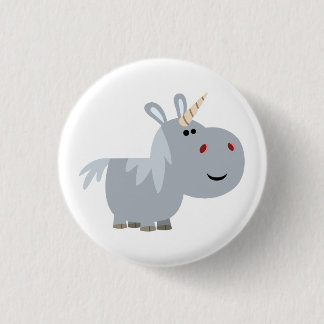 Rond 2,50 Cm Joli Badge à Bouton Licorne de Dessin Animé Impéné
