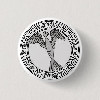 Les Olympiens ! Symbole Héra / Juno badge