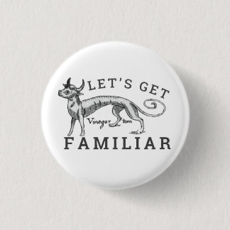 Rond 2,50 Cm Mettons-nous le badge de bouton familier