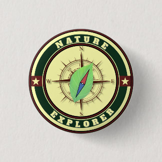 Rond 2,50 Cm Nature Explorer Badge | Kids Outdoor Award