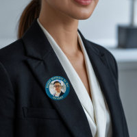 Photo d'anniversaire personnalisé, Badge avec votr