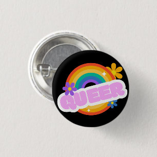 Rond 2,50 Cm Queer. LGBT+Pride. Badge