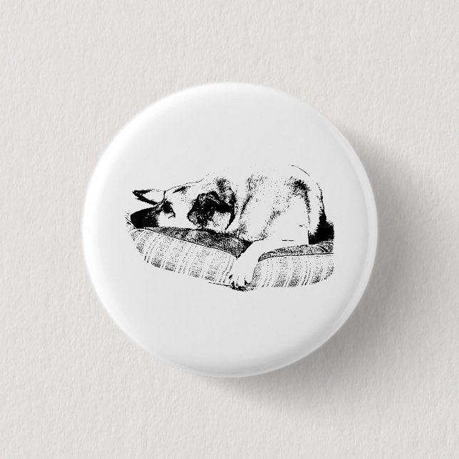 Rond 2,50 Cm Signature Nap, badge Black Line (Devant)