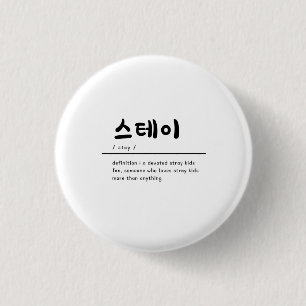 Rond 2,50 Cm Stray Kids SKZ KPOP Badge pour STAY