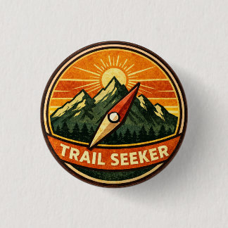 Rond 2,50 Cm Trail Seeker Badge | Adventure Outdoor Award