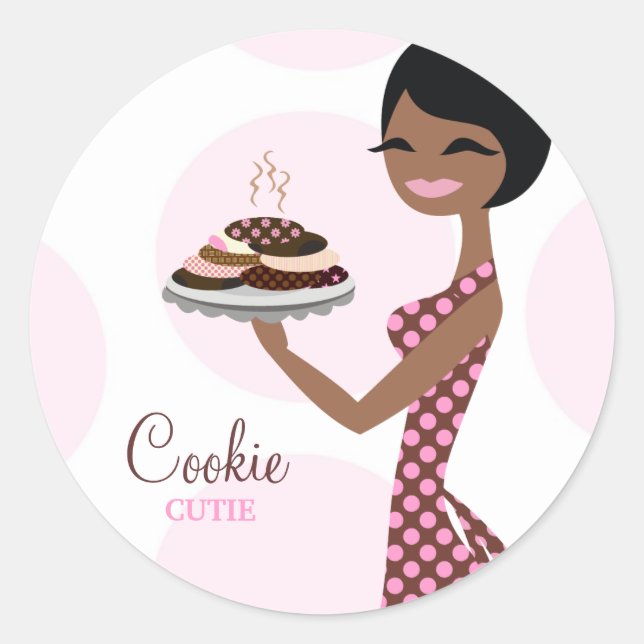 Rond 311-Carmella le Cookie Cutie Sticker (Devant)