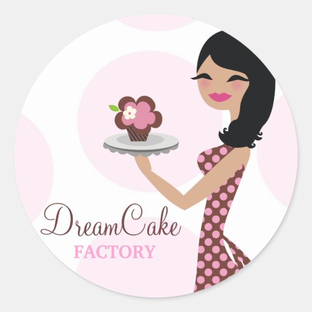 Rond 311 Sticker Carlie the Cupcake Cutie (Devant)