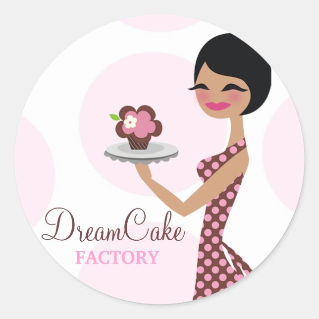 Rond 311 Sticker Carlie the Cupcake Cutie (Devant)