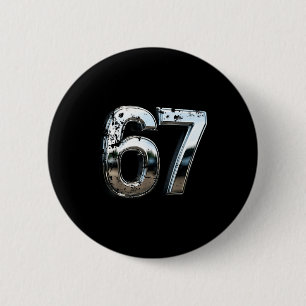 Rond 5 Cm 6-7 Tendances S Six-sept Badge de voiture Effet S