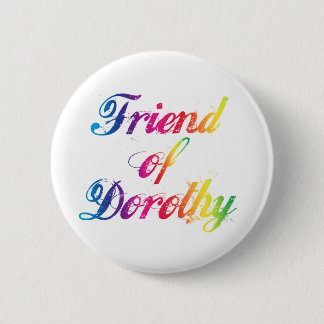 Rond 5 Cm Ami De Dorothy Rainbow Pin Badge