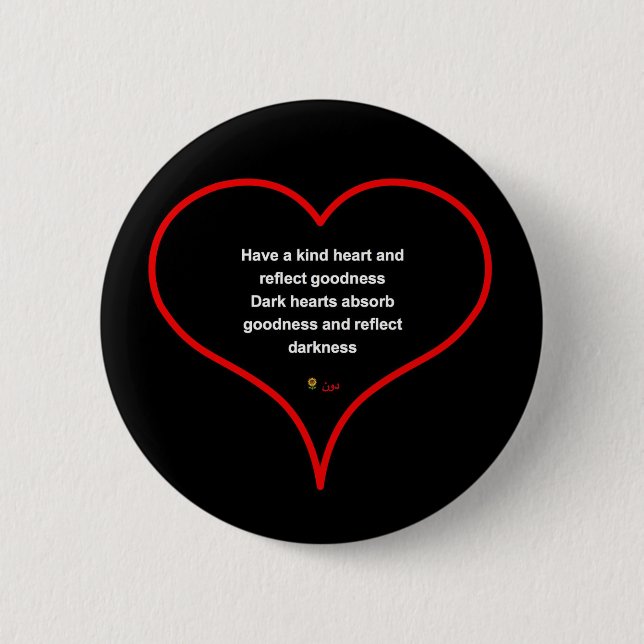 ROND 5 CM BADGE CŒUR (Devant)