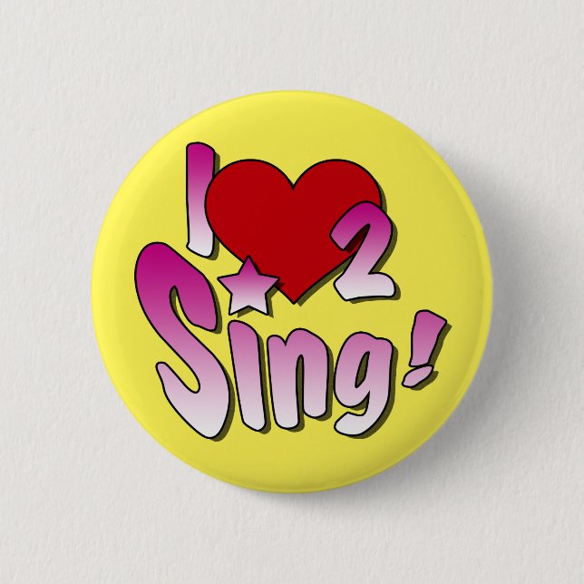 Rond 5 Cm Badge de chant (Devant)