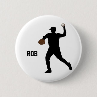 Rond 5 Cm badge de joueur de baseball