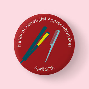 Rond 5 Cm Badge de la Journée nationale d'appréciation des c