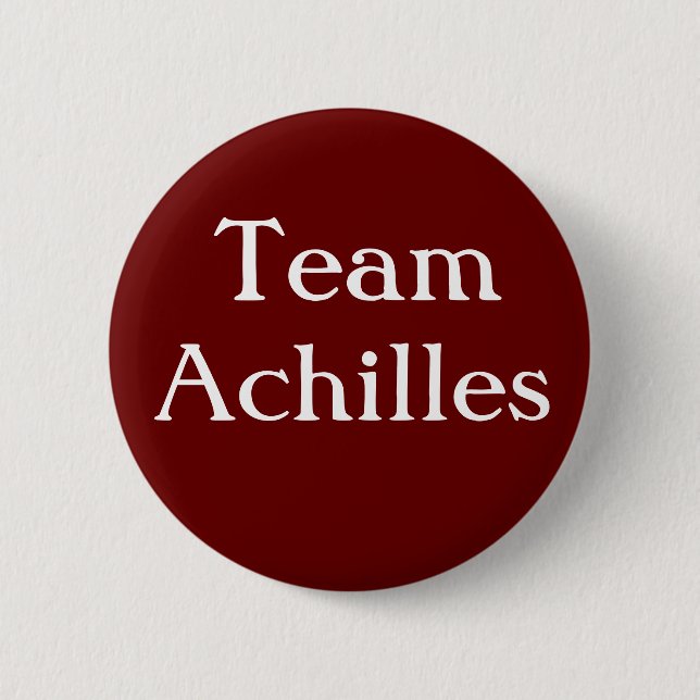Rond 5 Cm Badge de l'équipe Achilles (Devant)