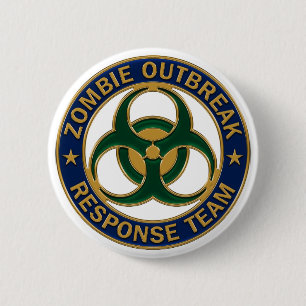 Rond 5 Cm Badge de l'équipe d'intervention en cas d'éclosi
