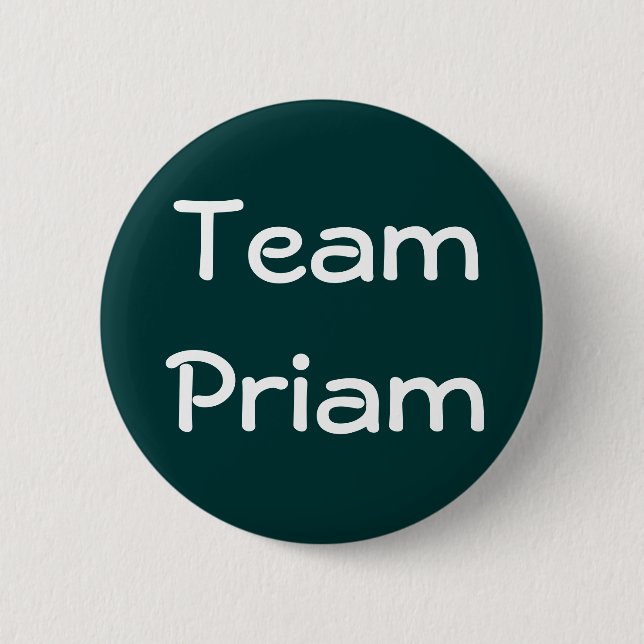 Rond 5 Cm Badge de Priam de l'équipe (Devant)