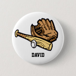Rond 5 Cm badge d'équipement de base-ball