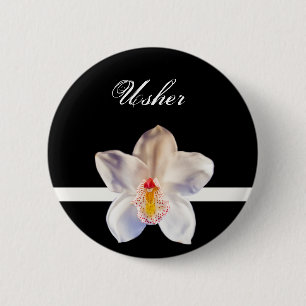 Rond 5 Cm Badge d'ID Mariage Usher