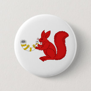 Rond 5 Cm Badge du canton d'Akornebir Populace