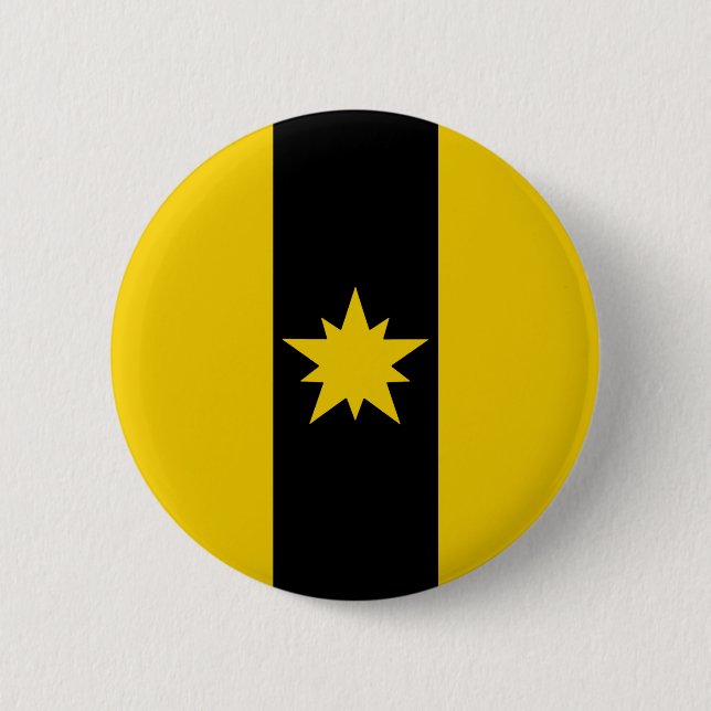 Rond 5 Cm Badge du canton de Chemin Noir Populace (Devant)