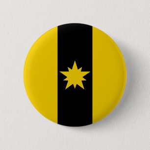 Rond 5 Cm Badge du canton de Chemin Noir Populace