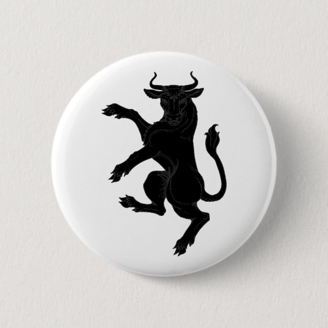 Rond 5 Cm Badge du canton de Cluain Populace (Devant)