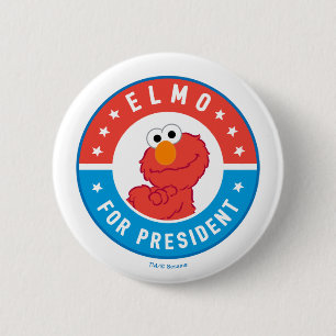 Rond 5 Cm Badge Elmo président
