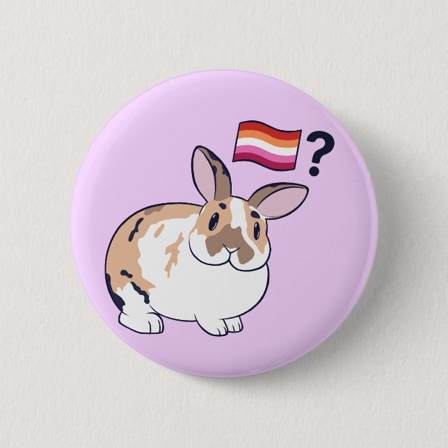 Rond 5 Cm Badge Fierté de la Paddy (Lesbienne) (Devant)