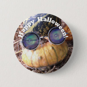 Rond 5 Cm Badge "Joyeux Halloween !"