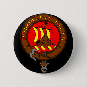 Rond 5 Cm Badge Normandie Kilts